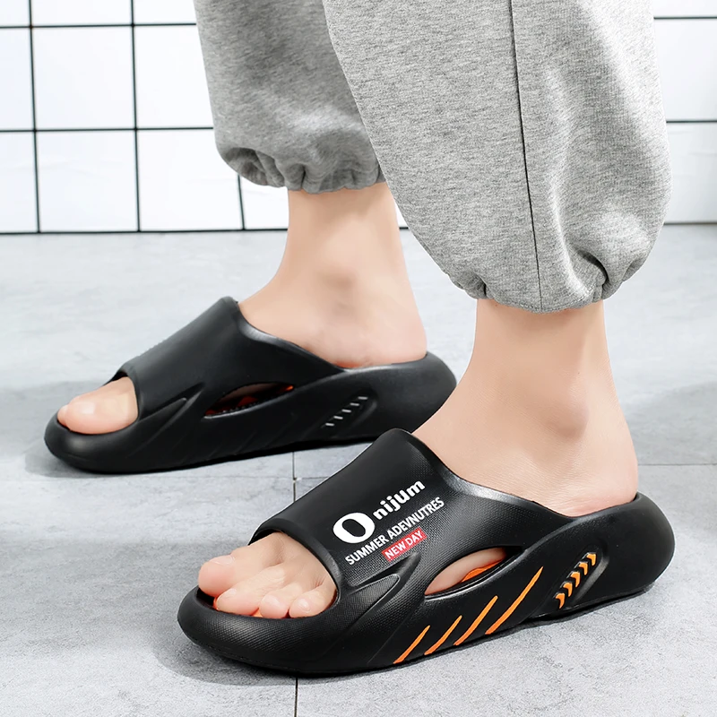 Neue Massage-Hausschuhe für Herren, Indoor-Outdoor-Sandalen, Strand-Freizeitschuhe, bequeme Slides für Herren und Damen, Hausschuhe in großen Größen 46 47 – Detail 8