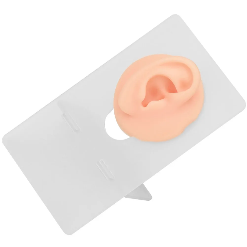 

Силиконовая тренировочная кожа для татуировки и микроблейдинга, реалистичная имитация уха, инструмент для обучения, принадлежности для салонов красоты, 1 шт.