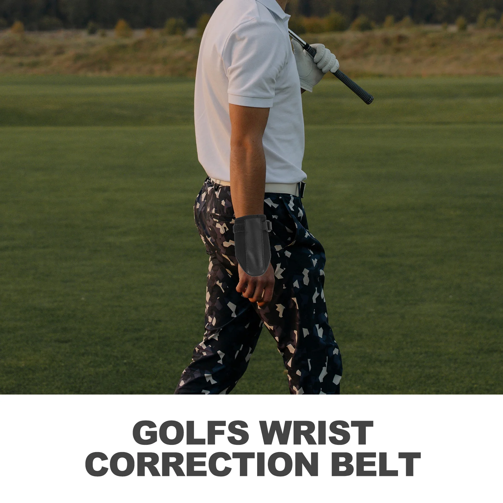 Golfing Wrist Brace Golfs Training Corrector Swing Supplies Wrist Protector Injury Prevention Comfortable Durable