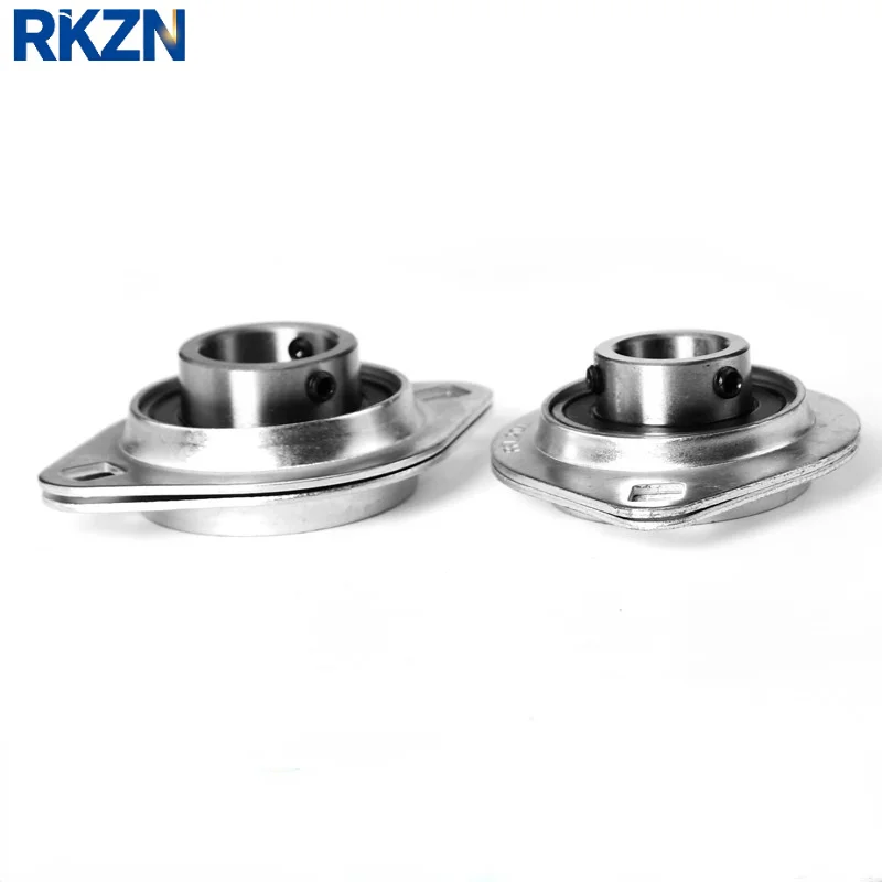 Outer Spherical Diamond Steel Plate Stamping Bearing Base Sbpfl201 202 203 204 205 206 207