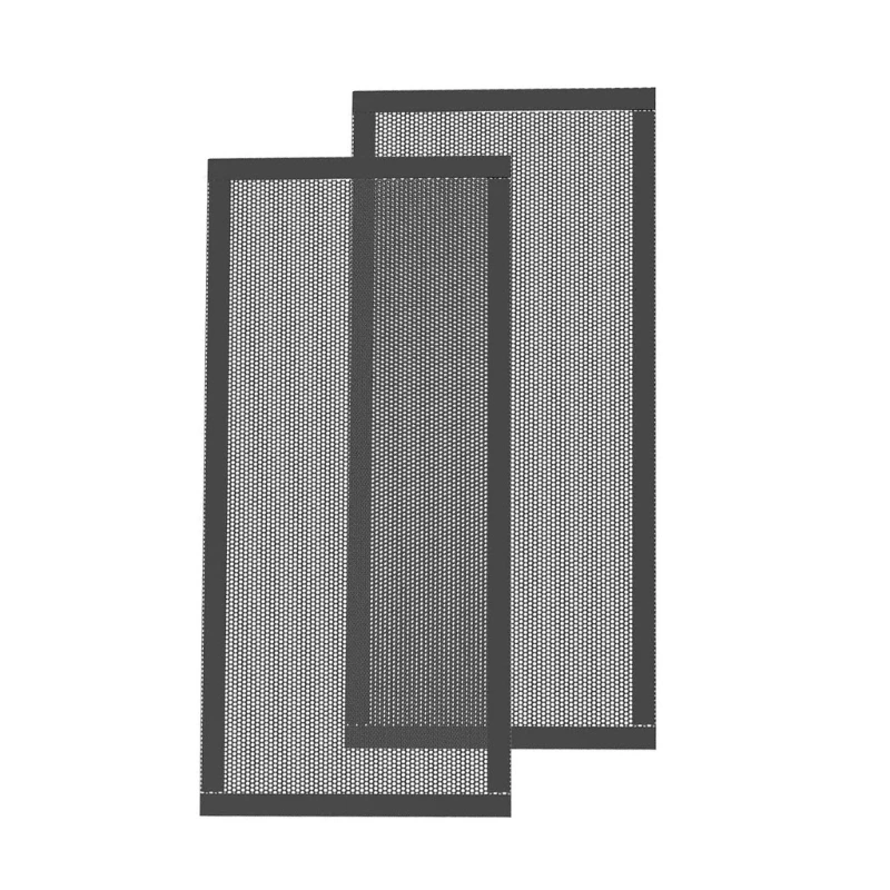 2/4 Stück magnetische PVC-Bodenentlüftungsnetzabdeckung, rechteckige Bodenregister-Netzabdeckung