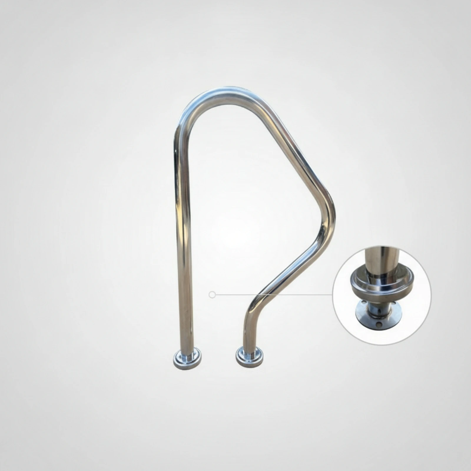 Handrail with Flange Base Stai - огляд і ціна Pool Ladder Above Ground