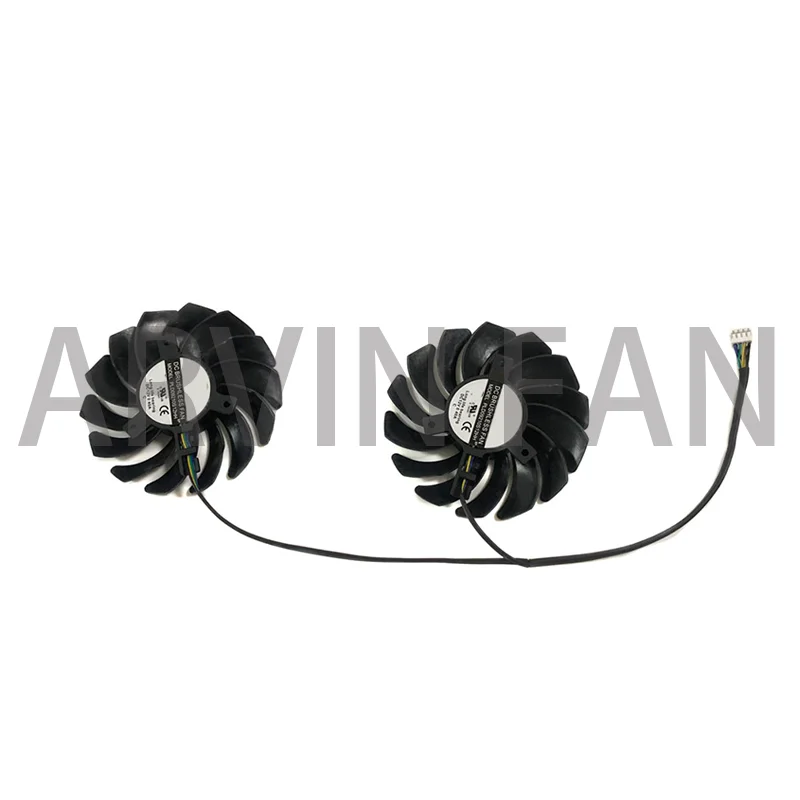 

2Pcs/Set Graphics Card Fan GPU Cooler PLD09210S12HH For RTX2070 GTX1660 RTX 2060 SUPER VENTUS XS C OC Video Replace