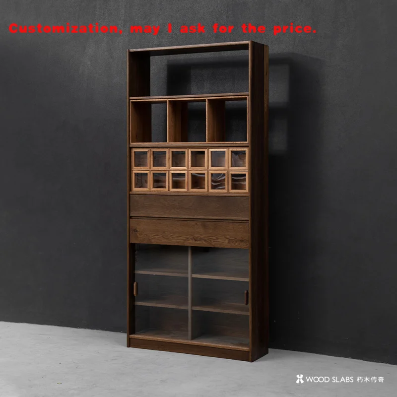 

custom.Modern Wooden Display Dining Room Luxury Wine Shelf Glass Living Room Home Wood Wine Cabinet