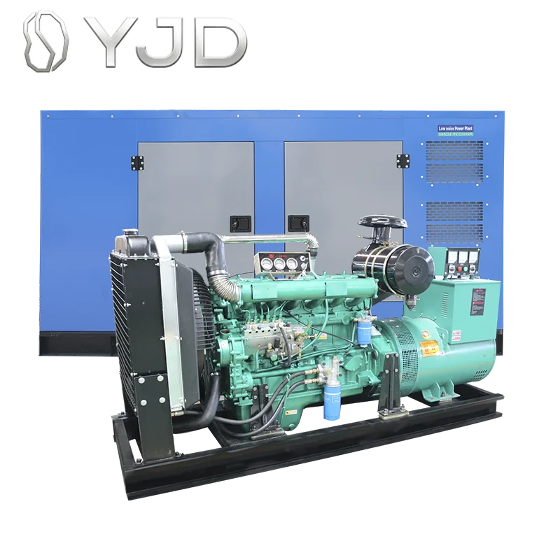 100kw Soundproof Generator Set  Price 125kva Power Silent Generator  100 Kva Silent  Generator