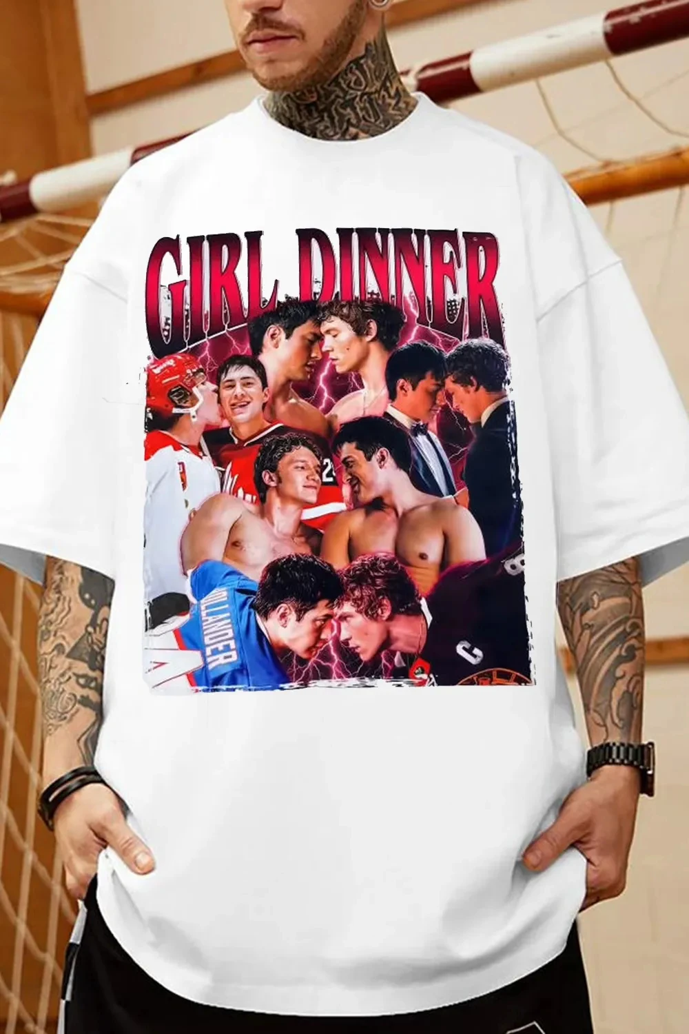 Nova Camiseta Unissex de Algodão para Fãs do Rivalry, Blusa Casual de Verão com Manga Curta e Gola Redonda, Caimento Solto