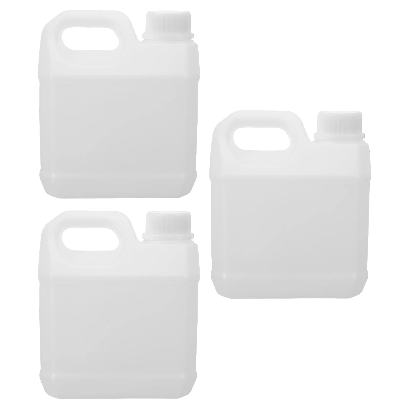 

3Pcs Laboratory Storage Bottles Reusable Plastic Bottle Lid Leakproof Sample Dispensing Container for Water Oil Chemical Liquid