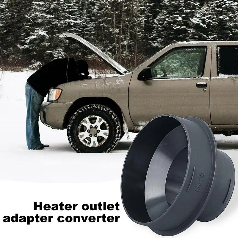 Parking Heater Converter 90mm To 60mm Parking Heater Pipe Reducer Small Duct Reducer Heater Outlet Adapter Converter For Improve