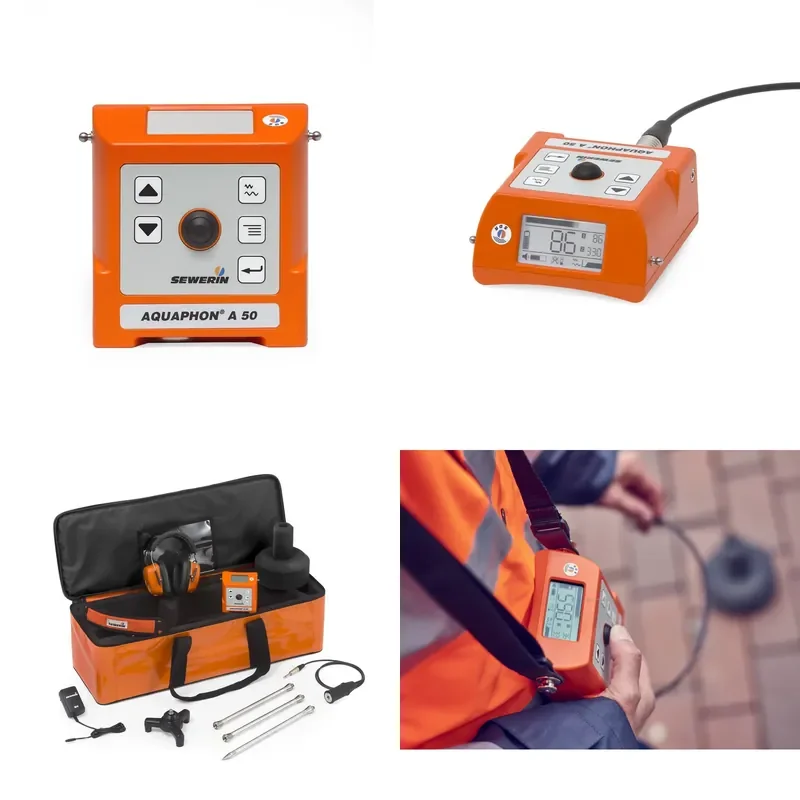 A50 Highly Efficient Leak Detector, Locates Underground Water Leaks Suitable for Municipal Pressurized Water Supply Pipelines