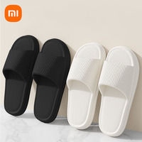 Xiaomi Youpin Thick Platform Women Bathroom Home Slippers Cloud Slippers Soft Sole EVA Indoor Slides Sandals Summer Non-slip Mi