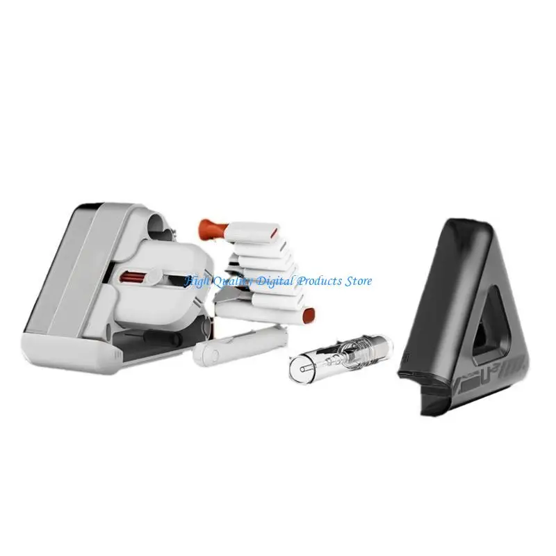 

U2JE 24 in 1 Cleaning Brush Set,As Phone Stand Multiple Function with Storage Box