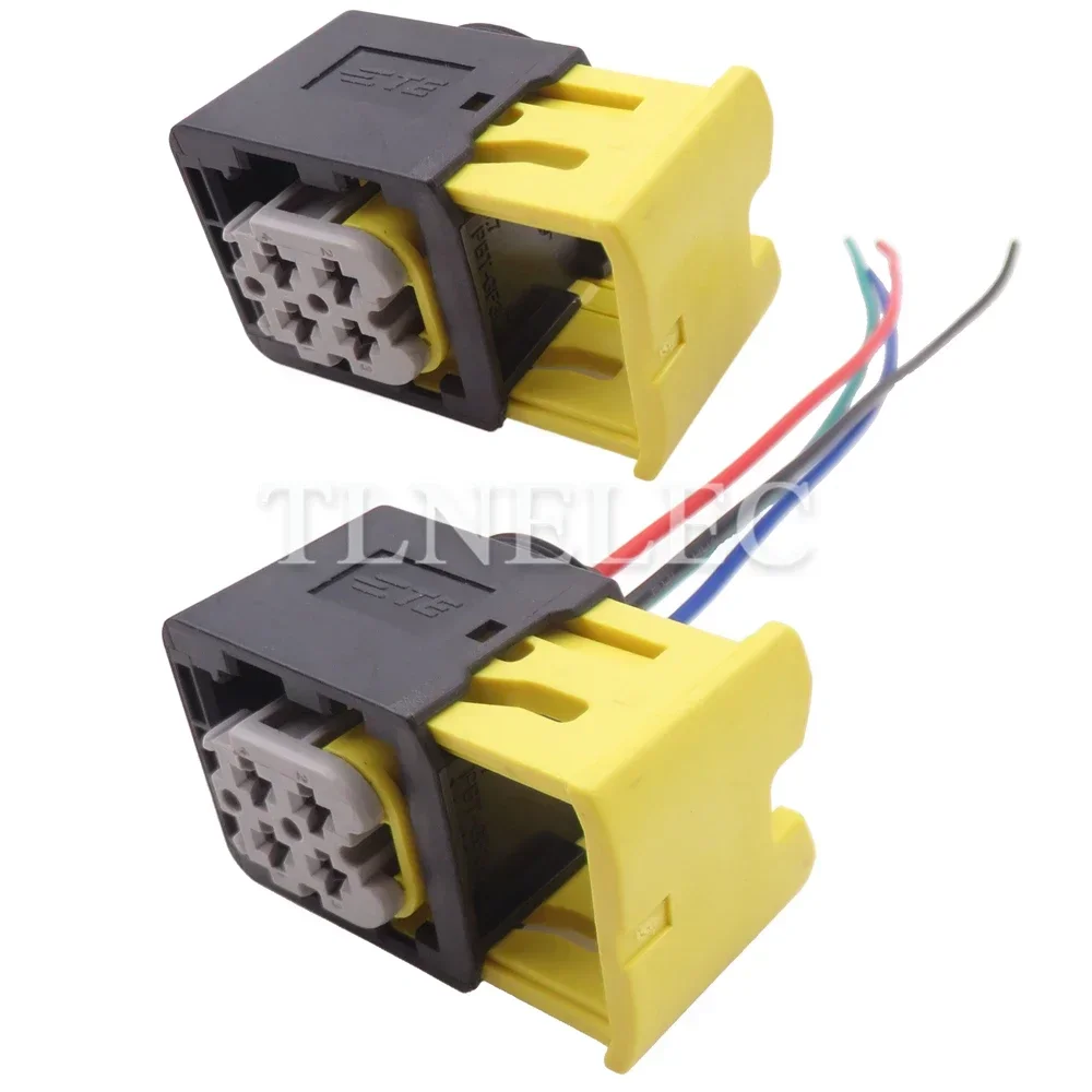 Cable de Conexión de 4 Pines para Sensor de Oxígeno Nitrox con Cables, Conectores Impermeables para Bomba de Urea Automática 2-1418390-1