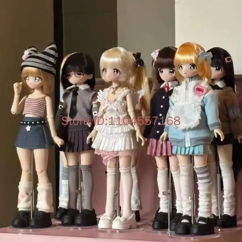 Hot Dont Touch My Bangs 1/6 Scale Ball Jointed Doll Blind Box Kawaii Anime BJD Figure Cute Character Model Collectible Toy Gift view 5