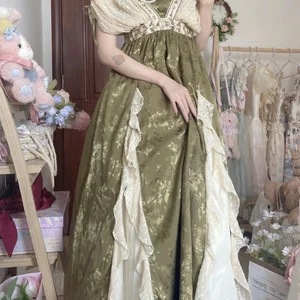 أفضل 6 فساتين طويلة باللون الأخضر الزيتوني مبيعا - رقم 4