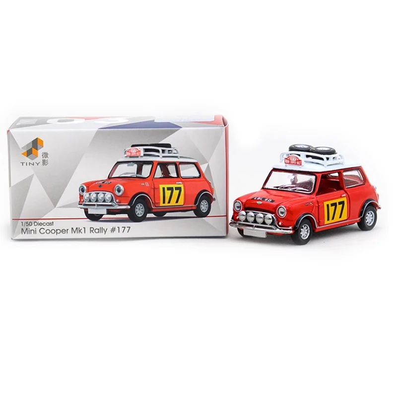 TINY 150 Mini Cooper Mk1 Rally #177/2010s Alloy Simulation Car