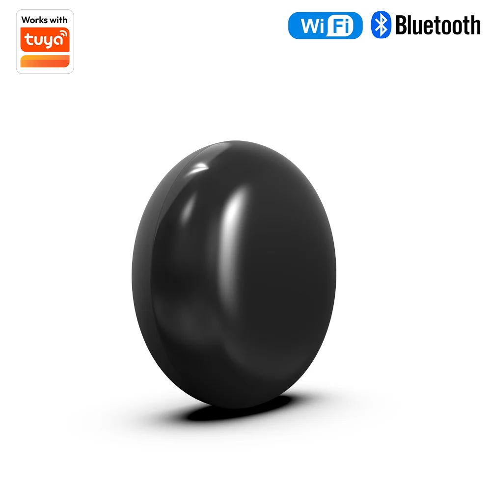 Tuya Smart Universal-IR-Fernbedienung, Unterstützt WLAN- und Bluetooth-Konnektivität, Sprachsteuerung und Fernbedienung