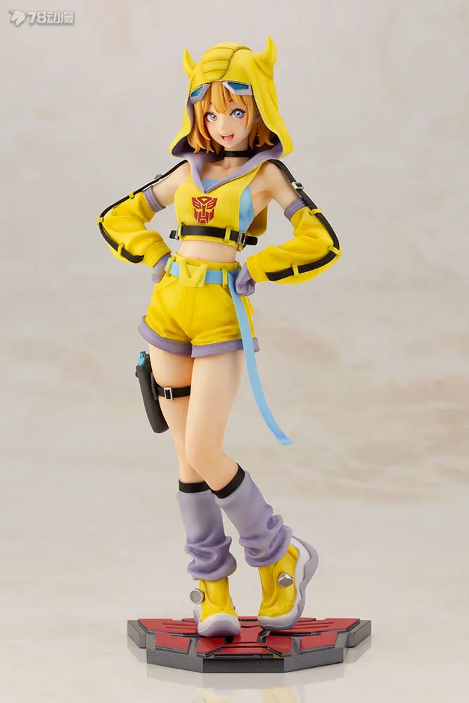 In Stock Originate Kotobukiya Bumblebee Girl Collection Model Toy Transformers BISHOUJO STATUE Bishoujo Statue Static Statue