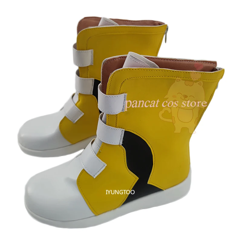 SK EIGHT Chinen Miya Cosplay Shoes Halloween Long Boots Shoes Comic Cosplay Costume Prop Anime Cosplay Shoes Carnival Cos