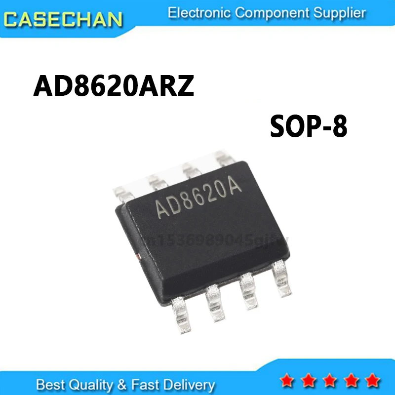 5PCS  New Original AD8620A AD8620 AD8620ARZ SOP-8