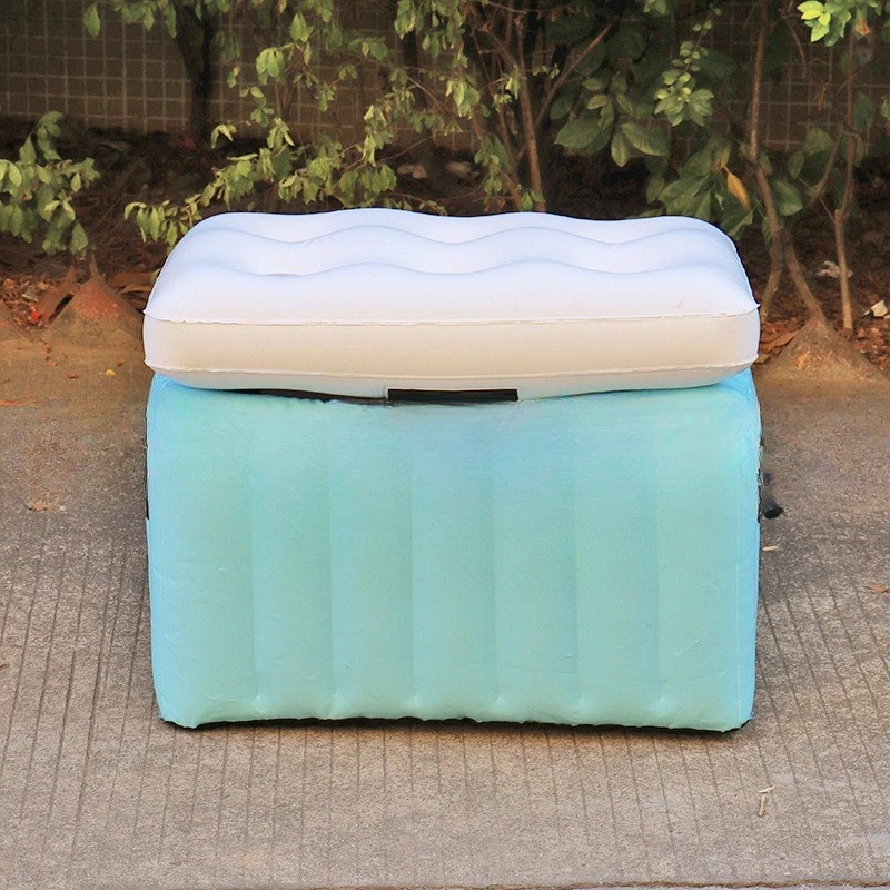 PVC inflatable square ice bucket, inflatable iced drink bucket, party drink bucket, cool ice bar