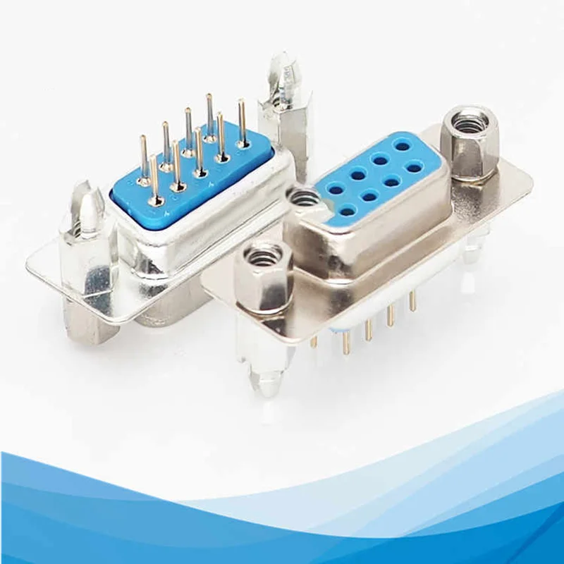 DP9 white cable, DP15 black cable, with fishhook, 50-piece female connector board for serial port, DB9, DB15, customized for cus