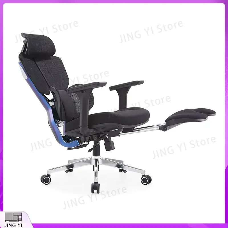 Ergonomic Gaming Chair High Back Adjustable Racing Style Computer Office Chair with Footrest Lumbar Support Breathable Mesh