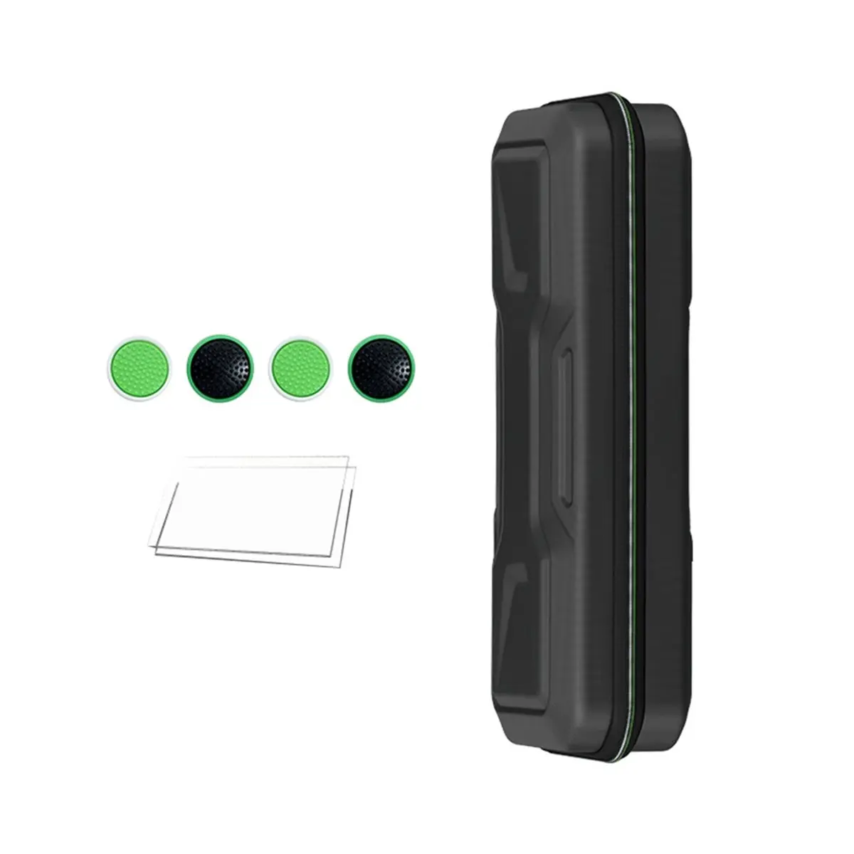 Para Ally X Estuche de transporte portátil EVA bolsas de almacenamiento para consola de juegos a prueba de golpes con Protector de pantalla + tapa de Joystick