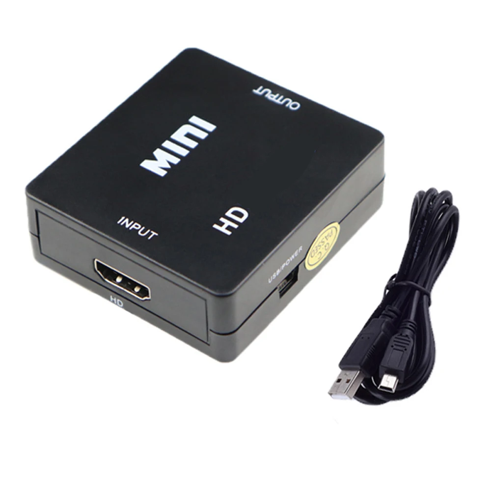 1set High Quality Converter And Converter Cable HD To AV / Av To HD / HD To VGA / VGA To HD / VGA To AV / AV To VGA / VGA To HD