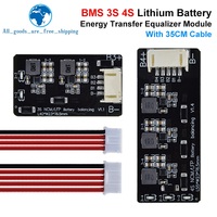 BMS 3S 4S Active Balancer Board 1.2A Lifepo4 Lipo Li-ion Lithium Battery Energy Transfer Equalizer Module Inductive Version