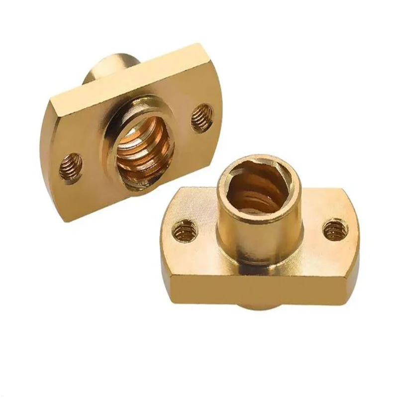 Customized Accessories For CNC Precision Machining Copper Trapezoidal Nut Printer