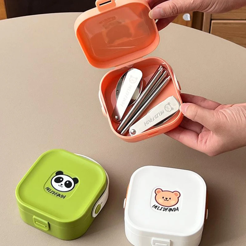 304 الفولاذ المقاوم للصدأ للطي إيري مجموعة قابلة لإعادة الاستخدام المحمولة شوكة ملعقة عيدان أواني الطعام نزهة أدوات المائدة القابلة للطي غسالة صحون آمنة #1