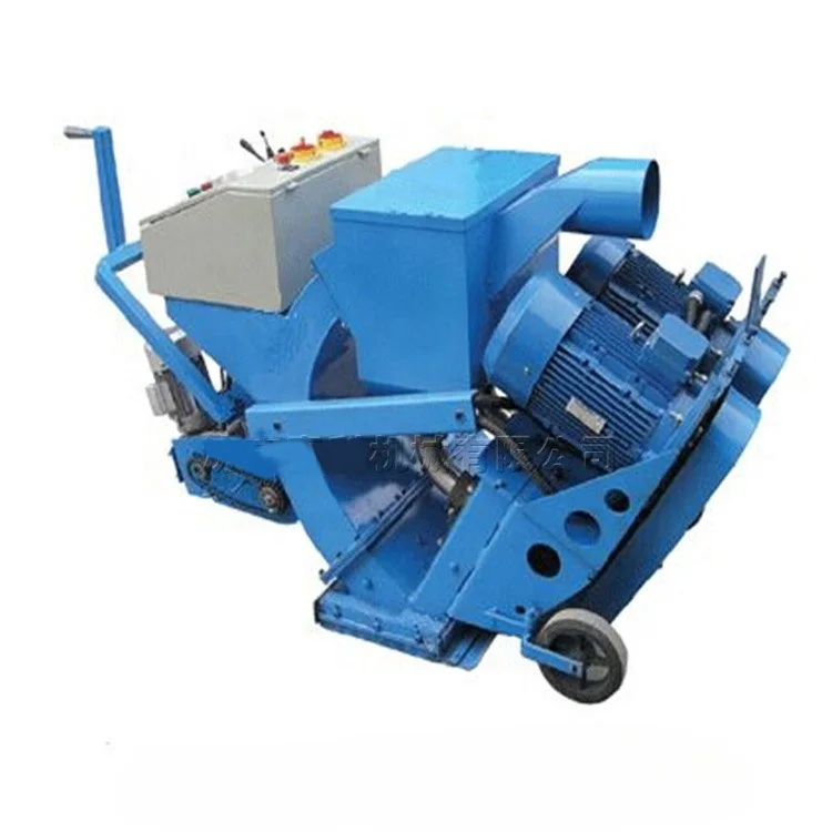 Easy use road shot blasting machine