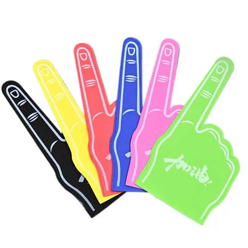 

Foam Finger Large Foam Hand Sports Cheerleading Props Sports Favors Cheering Party Props Number 1 Giant Foam Finger