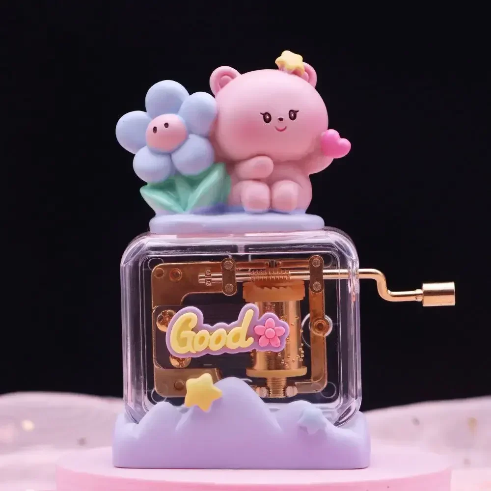 Sanrio Kuromi My Melody Anime Kawaii Music Box Cute Decoration My Melody Cinnamoroll Świąteczne prezenty urodzinowe Zabawki dla dzieci