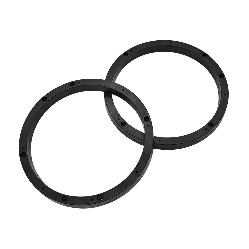 2PCS 8 Inch Universal Car Speaker Mount Pad Mat Spacer Plastic Mat Rings Audio Sub Woofer Horn Bracket Holder Adapter Washer