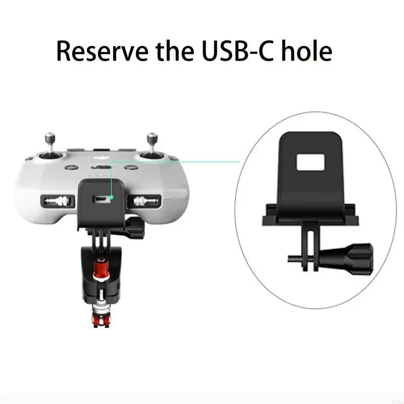

K43A Remote Controller Holder On for Mavic Air 2 Bike Holder Phone Monitor Clamp for Mavic Mini 2 Accessories