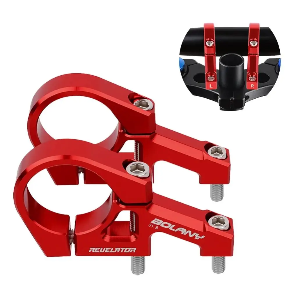 

Luminum Alloy Bicycle Dual Crown Fork Steerer 31.8mm Precision Direct Mount Stem Easy To Install Adjustable