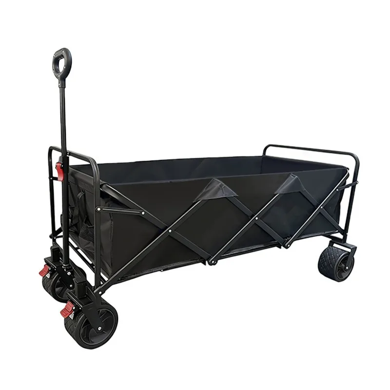 Camper Car Night Market Stall Car Folding Outdoor Trolley Picnic Car Trailer