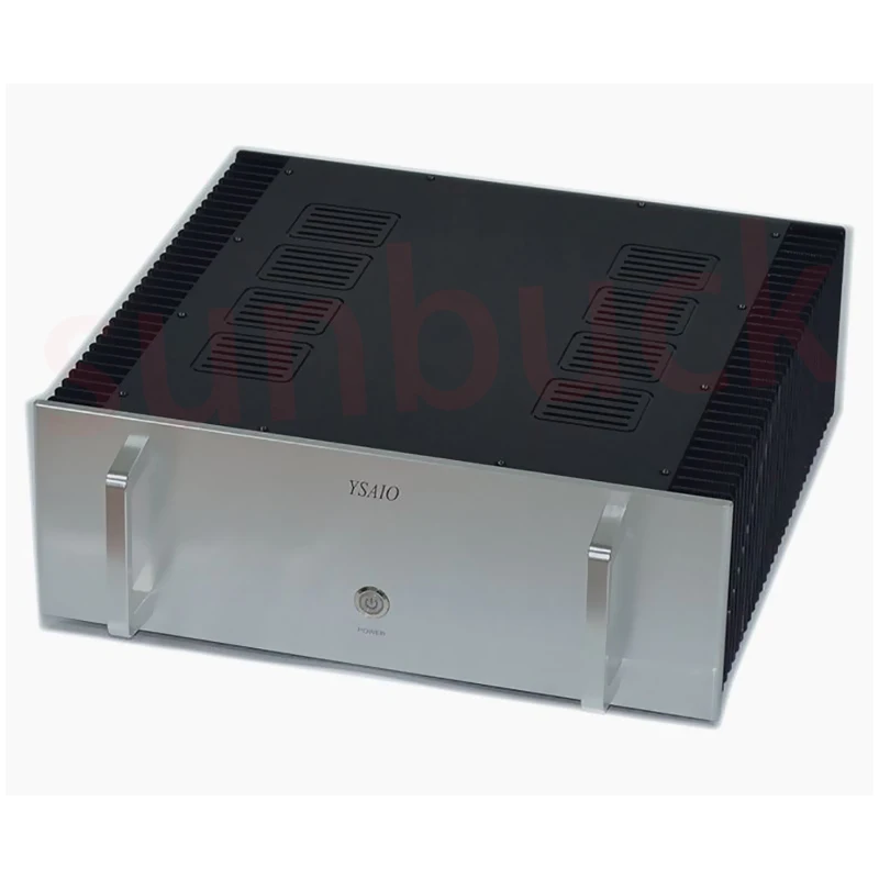 SUNBUCK A800 2.0 600W Balanced Input Gold Seal Tube High Power Class A and Class AB HiFi Rear Power Amplifier Audio