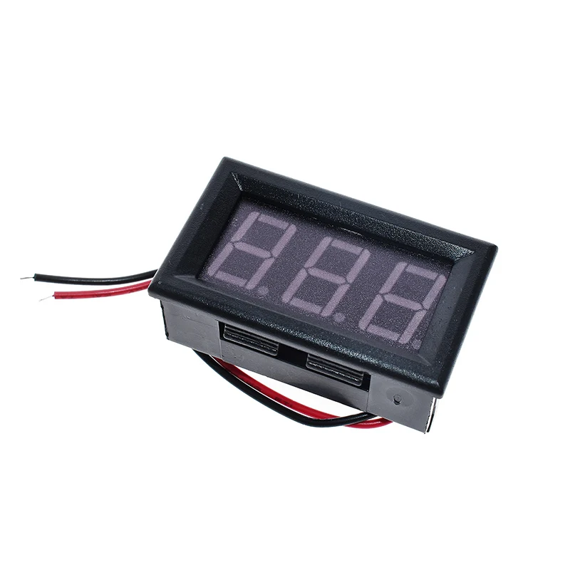 0.56 Mini LED Digital Voltmeter Detector DC 4.5-30V 12V 24V Voltage Capacity Monitor Volt Panel Tester Meter For Motorcycle Car