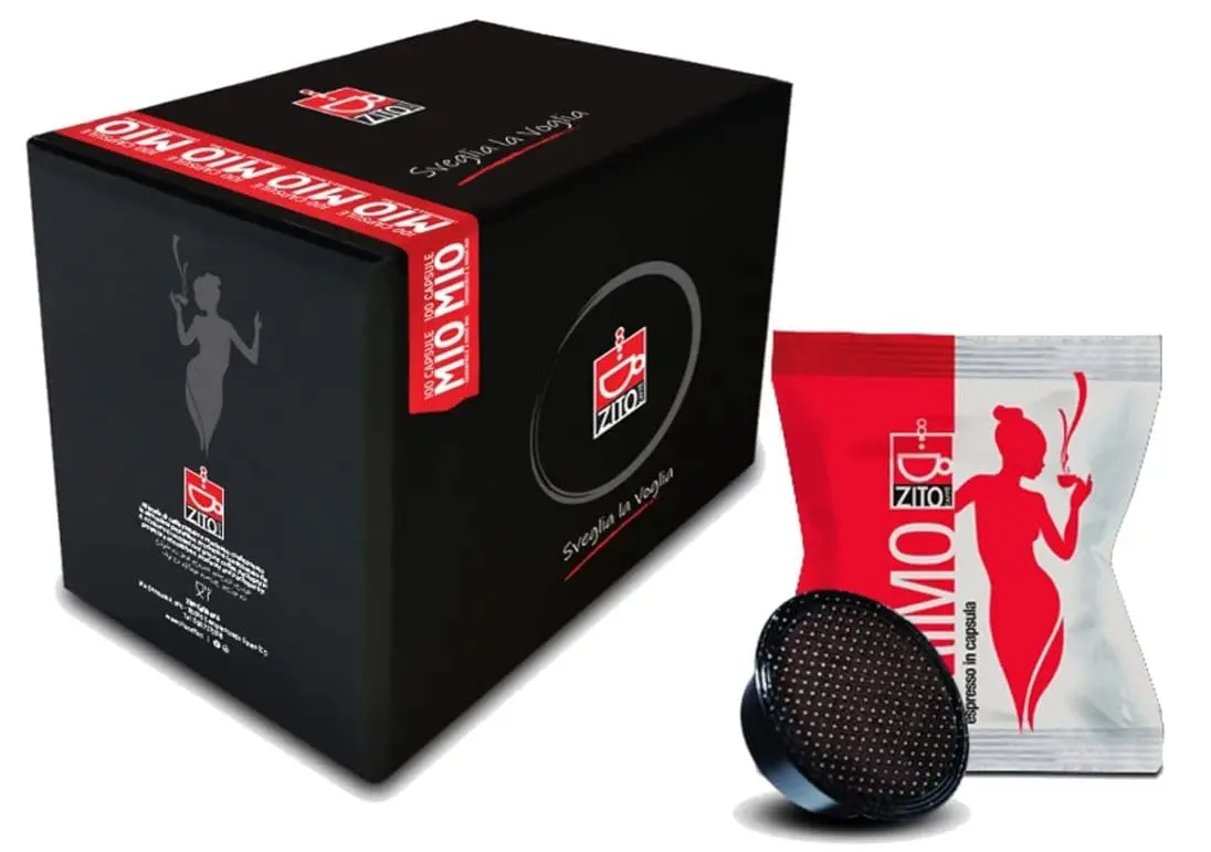 Café Zito Primo Mélange N° ro 100 capsules compatibles Mio