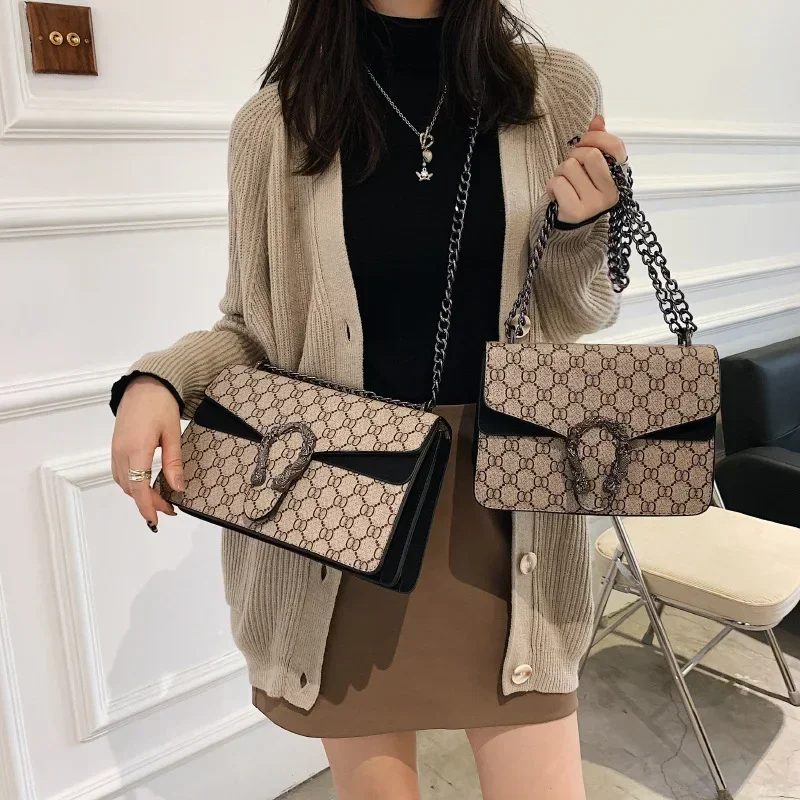 Advanced Wine God Bag for Women New Style Women Versatile European and American Fashion Chain Bag Single Shoulder Crossbody Bag