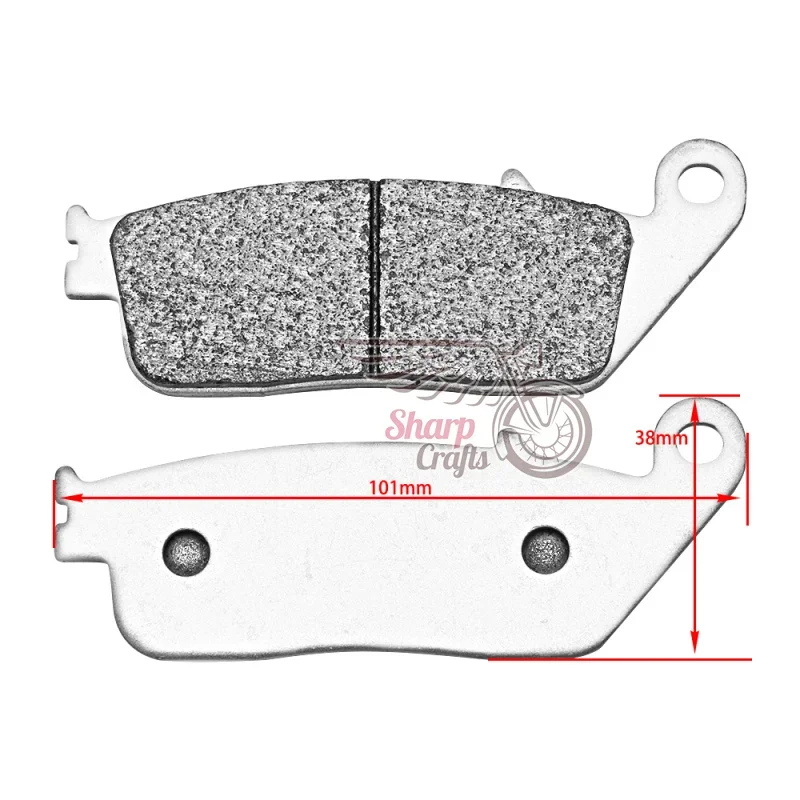 Motorcycle Metal Front Rear Brake Pads Kit For HONDA CBR750 Superaero RC27 VFR750 CBR1000 F CBR1000F VFR750F ST1100 GL1500 97-03