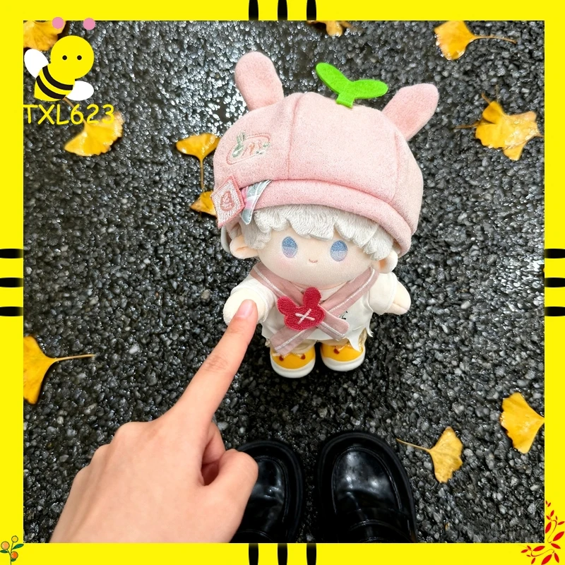 Muñeca de Algodón Geraldine de 20 cm, Amor y Espacio Profundo, Rafayel Xavier Caleb, con Esqueleto, Mochila Decorativa, Colgante, Regalo para Fans