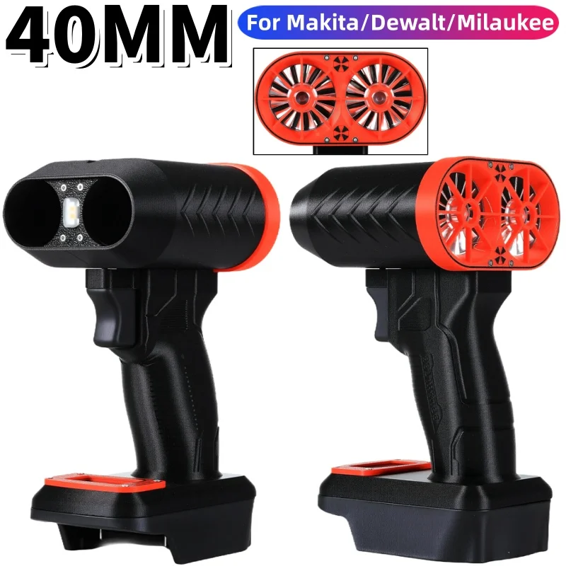 

Жестокий вентилятор, 1000 г, бесщеточный двигатель под давлением ветра, 40 мм, турбоструйный вентилятор, вентилятор для листьев, беспроводной сверхмощный воздуходувка для очистки