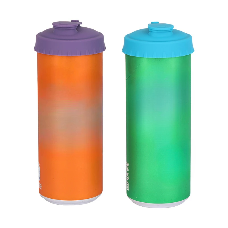 1PC Reusable Soda Lid Cover Protector Silicone Can Covers Leak-Proof for Soda Beer Drinks Juice Coke Beverage Tin Can Cup Cover