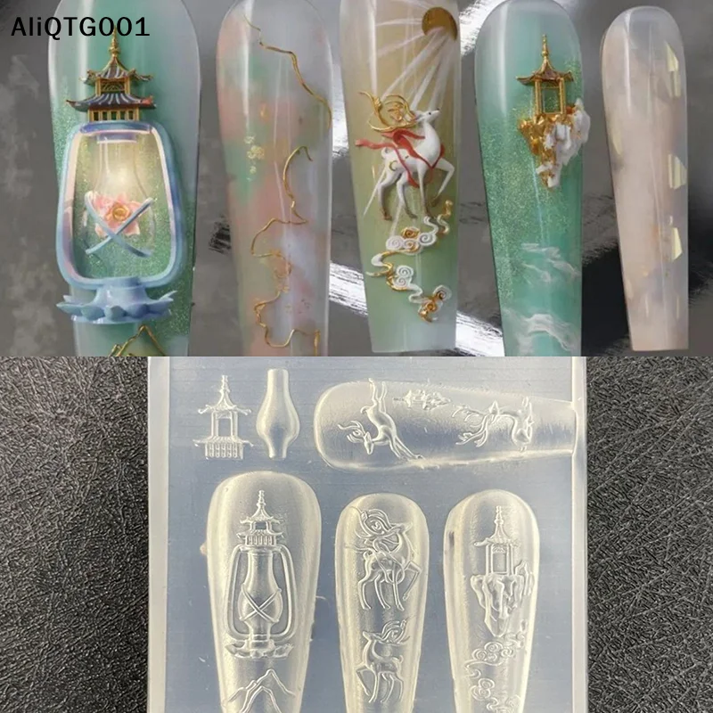 

Силиконовые 3D банты для дизайна ногтей, форма для ленты, милая бабочка, роза, дизайн, маникюрный шаблон, украшение для ногтей «сделай сам»