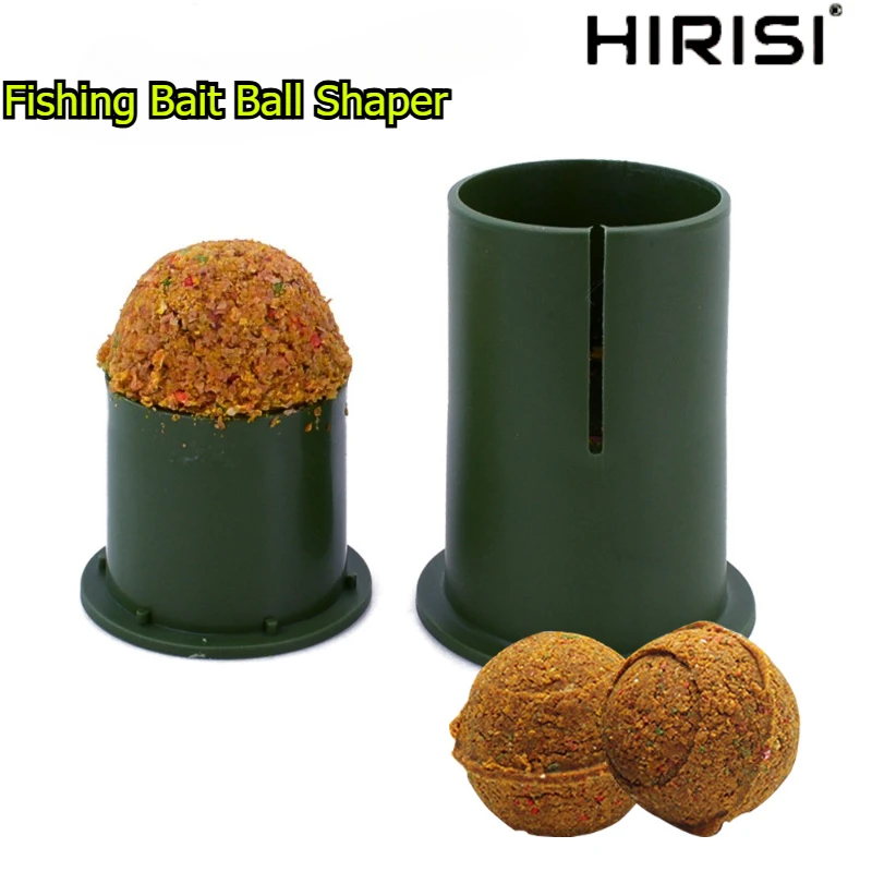 Schlussverkauf! HIRISI 1 Stück Karpfenangeln Köder Ball Maker Formwerkzeug 40 mm, Boilies Method Feeder Tool, Angelzubehör
