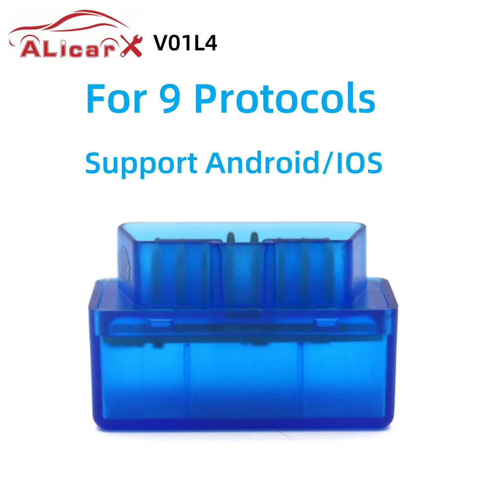 

Support 9 Protocols ELM327 V1.5 mini OBD2 Diagnostic Interface Bluetooth 4.0 For IOS Android PC ELM 327 Code Reader Tool