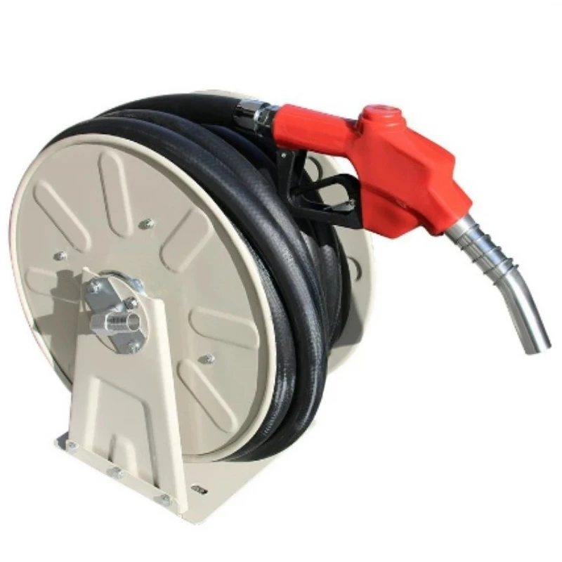 Water Pipe Storage Empty Inner Diameter 19/25mm No YouTube 15M Tanker Reel Automatic Hose Shrinkage Reel High Pressure